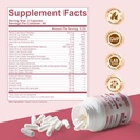 Hair Skin and Nails Vitamins with Biotin, Collagen & Hyaluronic Acid, Supports Healthy Hair Growth, Strong Nails & Glowing Skin, Biotin Supplement with Vitamins A, C, D3, E, B Complex & Minerals 3