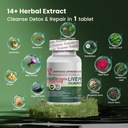 Harvard Apparatus Regenerative Liver Guard 180 Tablets - Liver Cleanse Detox & Repair, Fatty Liver Support Renew Supplement, 14+ Herbs with Silymarin Milk Thistle, Artichoke, Dandelion and More 4