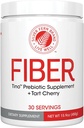Tino Natural Gluten Free Prebiotic Fiber Supplement - with Tart Cherry Extract & Polycan Black Yeast Extract - Non-GMO, Water Soluble Fiber Powder Mix (1 Canister - 15.9 Oz) 2