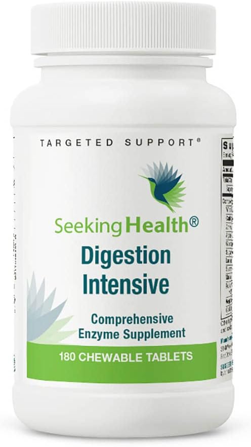Seeking Health Digestion Intensive Chewable, Comprehensive Digestive Enzyme Supplement, Supports Comfort After Eating, Vegan and Vegetarian (180 chewable tablets)* 2