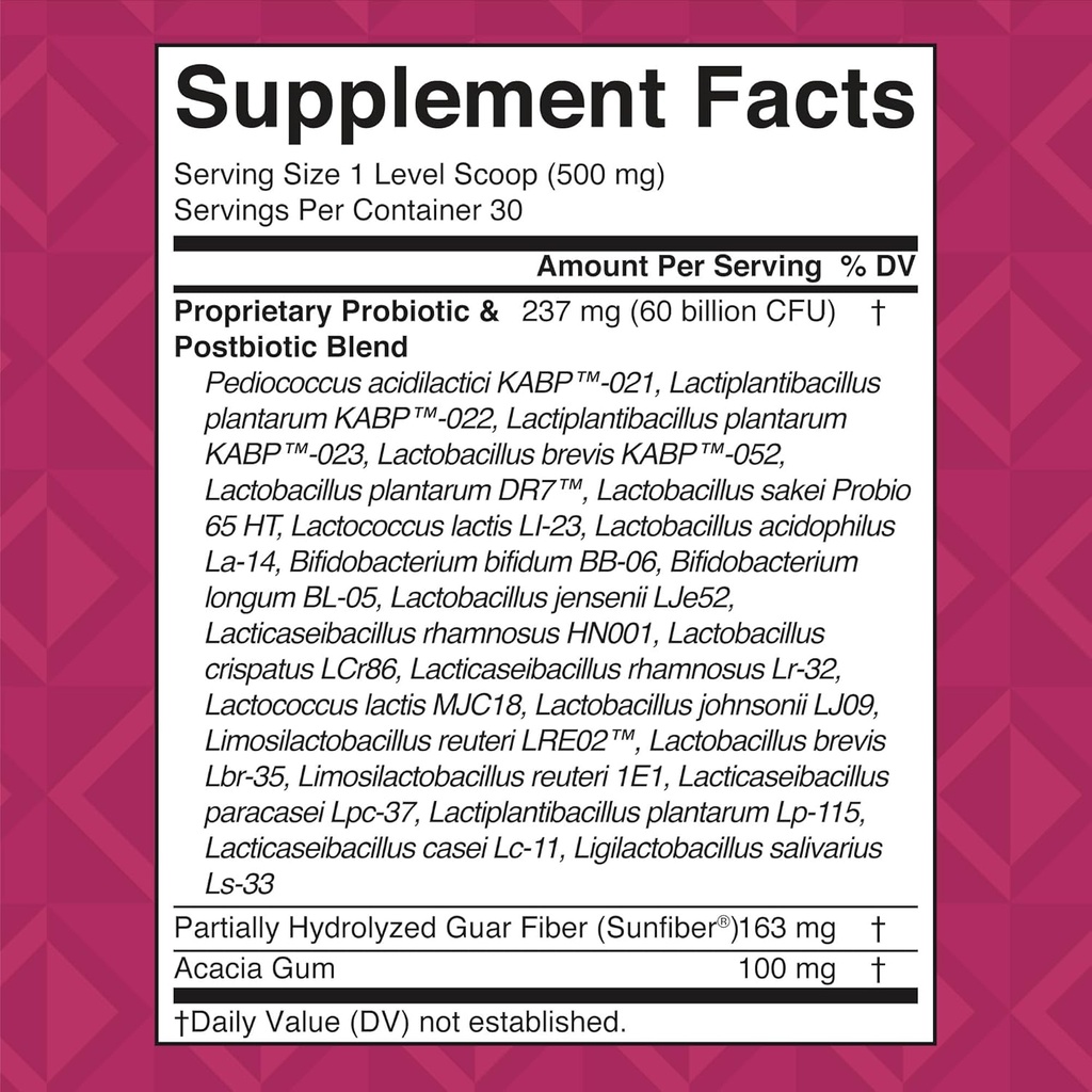MaryRuth Organics 3-in-1 Probiotics for Women, Clinically Tested, Vaginal Probiotics for Digestive Health & Hormonal Support, Womens Probiotic Powder, Gut Health, 50 Billion CFU, Allergen Free, 0.5 oz 6