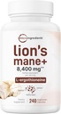 Micro Ingredients Oil of Oregano Softgels 300 Count & Lions Mane Supplement 240 Veggie Capsules Bundle 2 Pack | Carvacrol & Thymoquinone | Superfood Mushroom Antioxidants with L-Ergothioneine 6