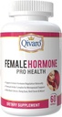 Female Hormone Supplement - Menopause Support Capsules for Women - Womens Hormone Support with Black Cohosh, Red Clover, Blessed Thistle, Wild Yam, & Raspberry - 60 Vegetable Capsules 2