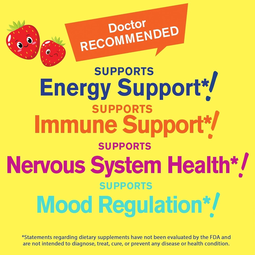 WellYeah B Complex Kids + Vitamin B12 Kids, Gummies Bundle - Great Tasting, Vitamin Supplement, Gluten Free, GMO Free, Chewable Gummy 5