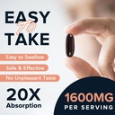 1600 mg Liposomal NAD Supplement 1600 mg, 98% Pure NAD+ Supplement, Superior Absorption, Alternative to Nicotinamide Riboside or NADH to Boost NAD+ for Aging Defense, Energy, Longevity, 240 Softgels 5