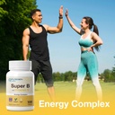 Puregen Labs Super B Energy Complex with Vitamin C - Immune Health, Energy & Nervous System Support - Non-GMO, Gluten-Free | 3 Pack – Total 300 Tablets 6