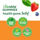 Lifeable Phosphatidylserine (PS) + Calcium with Vitamin D, Gummies Bundle - Great Tasting, Vitamin Supplement, Gluten Free, GMO Free, Chewable Gummy 5