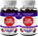 Moonstone Kidney Stone Stopper Gummies, Outperforms Chanca Piedra Stone Breaker and Kidney Support Supplements, Developed by Urologists to Prevent Kidney Stones, Mixed Berry, 1 Month Supply- 120 Count 2