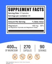 Magnesium Glycinate Capsules + Omega 3-6-9 Softgels Bundle 3