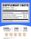 Magnesium Glycinate Capsules + Omega 3-6-9 Softgels Bundle 5