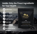Shilajit Gummies with Ashwagandha, Turmeric - Organic, Zero Sugar & Vegan-Friendly Himalayan Shilajit for Men & Women - Energy, Calm, Cortisol, Sleep, Immune Support & Overall Health 5