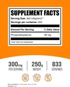 BulkSupplements.com Phosphatidylserine Powder - Phosphatidylserine Supplement, Sourced from Soy Beans - 300mg per Serving (60mg of Phosphatidylserine), 250g (8.8 oz) (Pack of 1) 3