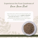 Starwest Botanicals Kava Kava Root Powder - Dried Herb for Tea & Beverages, Promotes Calm, Natural Piper Methysticum, Wildcrafted, Finely Ground, Certified Kosher - 4 oz Pouch 3