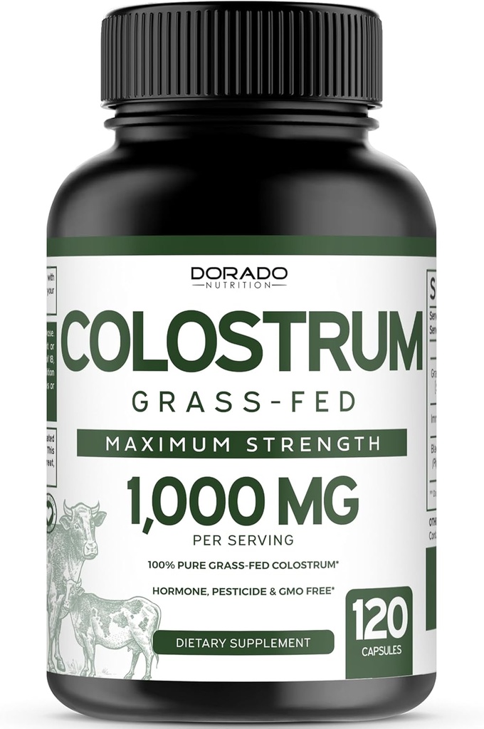 Green Tea Fat Burner Weight Loss (60 Gummies) - Appetite Suppressant Weight Loss Supplement for Men & Women and Colostrum (120 Count) Bovine Colostrum Capsules Supplements - Vegan Safe & Made in USA 3