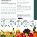 SUBSTANCE. 4-pck Nature's Sustenance Daily Greens, Daily Fruit and Veggies Supplement - Enhance Energy, Mental Clarity - Fruits and Vegetables Supplements - US Made, Vegan-Friendly - 120 Servings. 5