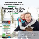 Super Greens Powder with Probiotics Prebiotics and Digestive Enzymes (30 Servings) Plus 17 in 1 Immune Support Supplement with Antioxidants (1 Month Supply) 5