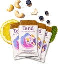Tend Daily Best Prenatal Vitamin Bar, Made with Organic Ingredients for Pregnant & Postpartum Mothers, Includes DHA, Vitamin D, B, Choline, Folate - Lemon Berry (4ct) 2