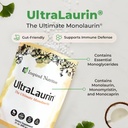 UltraLaurin ® Monolaurin Supplement for Immune Support and Gut Health - Monolaurin Pellets - 21oz - 200 Servings, 3000 mg Each 5