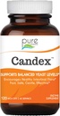 Pure Essence Candex Supplement - Yeast Overgrowth Supplement with Digestive Enzymes, Yeast Infection Probiotic Treatment for Men and Women - 120 Capsules 2