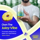 Pineapple Probiotics for Men – 500mg Sweet Spot Formula with Pineapple Extract, Cranberry & Cinnamon, Supports pH Balance & Freshens Taste, 60 Capsules, Made in The USA 6