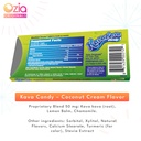 Kava Kava Candy - 8 Kava Candies Per Pack, Kava Extract Stress Relief Supplement, Natural Kava Root Chill Happy Pill, Encourages Positive Mood - Coconut Cream Flavor, 4 Packs 3