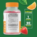 Lifeable Vitamin B6 + B Complex, Gummies Bundle - Great Tasting, Vitamin Supplement, Gluten Free, GMO Free, Chewable 4