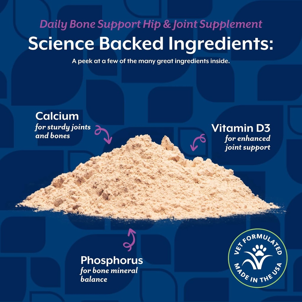 NaturVet Calcium-Phosphorus For Dogs, Supports Strong & Healthy Bones, Enhanced with Essential Minerals & Vitamin D, No Color, 16 Oz 6