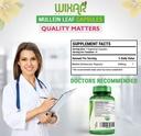Mullein Leaf Capsules - 90 Capsules - Herbal Supplement Supports Healthy Respiratory Function & Mucous Membranes - 1000 mg - Natural Mullein for Lung Cleanse Support 6