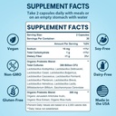 Probiotics for Women & Men, 300 Billion CFU Probiotics from 12 Strains + Organic Prebiotics Blend for Daily Digestive, Immune, Gut, Bloating, Gut Health for Women & Men, Shelf Stable - 180 Capsules 3