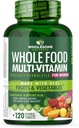 Wholesome Wellness Food Multivitamin for Women - Natural Multi Vitamins, Minerals, Organic Extracts + Dr. Formulated Raw Probiotics for Women 100 Billion CFUs with Prebiotics Bundle 3