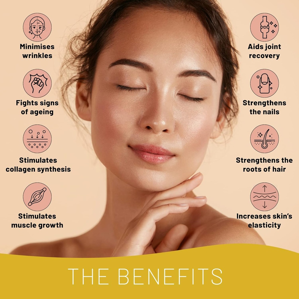 Vegan Vitality Nutrition Booster Bundle - Super Mushroom Complex and Collagen Booster. High Strength Plant Based Formula for Skin, Hair, Immunity and Overall Health for Vegans and Vegetarians 5
