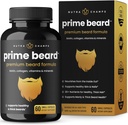 NutraChamps Prime Beard Vitamins | Manly, Thick, Fast & Healthy Facial Hair for Men | Beard Vitamins with Biotin, Collagen & Saw Palmetto | Beard Pills for All Hair & Beard Types 2
