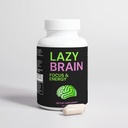 Lazy Brain Supplement - DMAE Bitartrate, L-Glutamine, Bacopa Extract, GABA - Brain Nootropic for Energy, Focus, Overall Wellness, & Immune Support - 60 Capsules 3