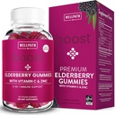 WellPath Boost Elderberry Gummies with Zinc + Beet Root Gummies, 60 Ct Each 3