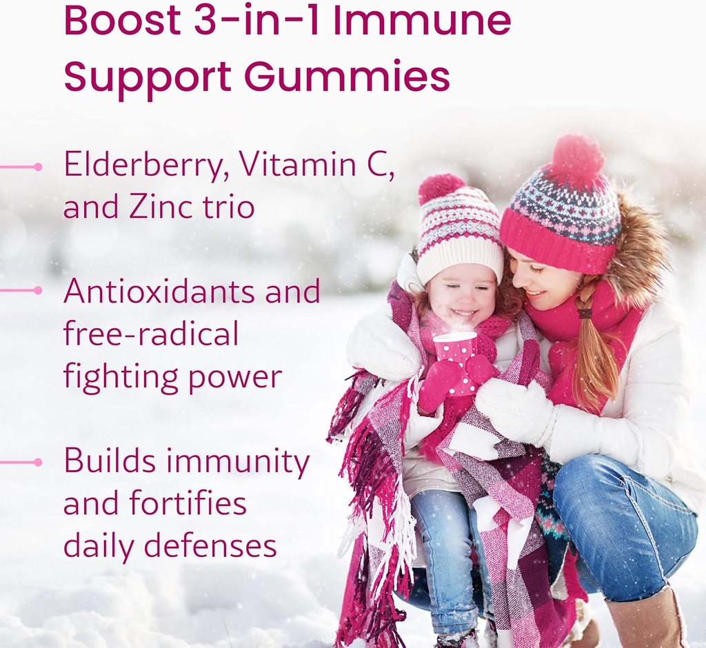 WellPath Boost Elderberry Gummies with Zinc + Beet Root Gummies, 60 Ct Each 4