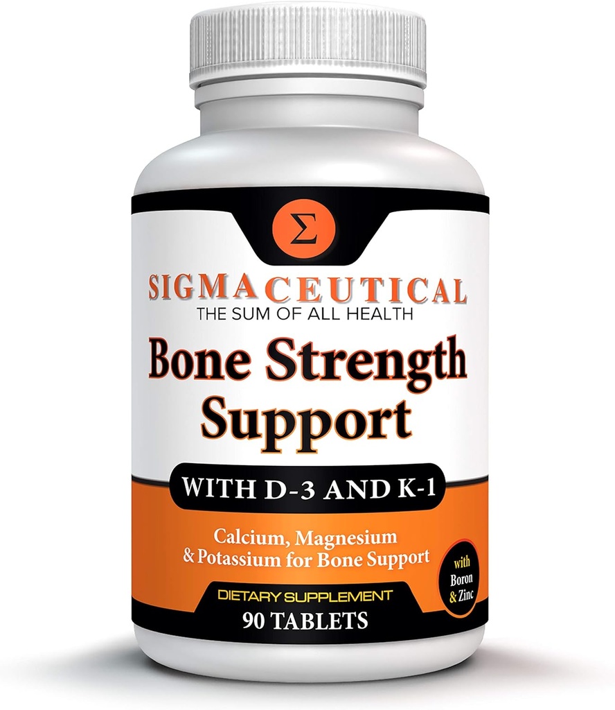 Premium Calcium Hydroxyapatite Complex - Advanced Bone Support with Vitamin D3 K Magnesium Zinc - Complete Absorption Formula for Bone Density Heart Health - 90 Tablets 2
