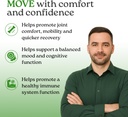 NatureCity True-Curcumin Turmeric Supplement | Non-GMO Tumeric and Curcumin 500mg Curcuma Capsules Vitamin Supplements | Up to 700% Increase in Absorption (90 Day Supply) | Supports Joints 4