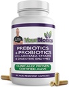 YourBiotics Prebiotics and Probiotics for Men & Women - Digestive Enzymes with Probiotics and Prebiotics Acid Resistant - Women & Mens Probiotics for Gut Health Immune Support & Digestion - 60 Count 2