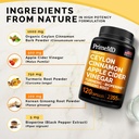 Liquid Collagen Biotin (2pk), Ceylon Cinnamon (2pk), and Nitric Oxide (1pk) Supplement Bundle - Potent Vitamins for Hair, Skin, Nails, Heart, Metabolism, & Lipid Support - Non-GMO, Vegan, Gluten-Free 4