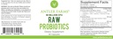 Antler Farms - Raw Probiotics for Digestive Health 60 Billion CFU, 60 Capsules - Prebiotics & Probiotics with Digestive Enzymes, 100% Vegan, Non-GMO, Shelf-Stable for Women & Men 2