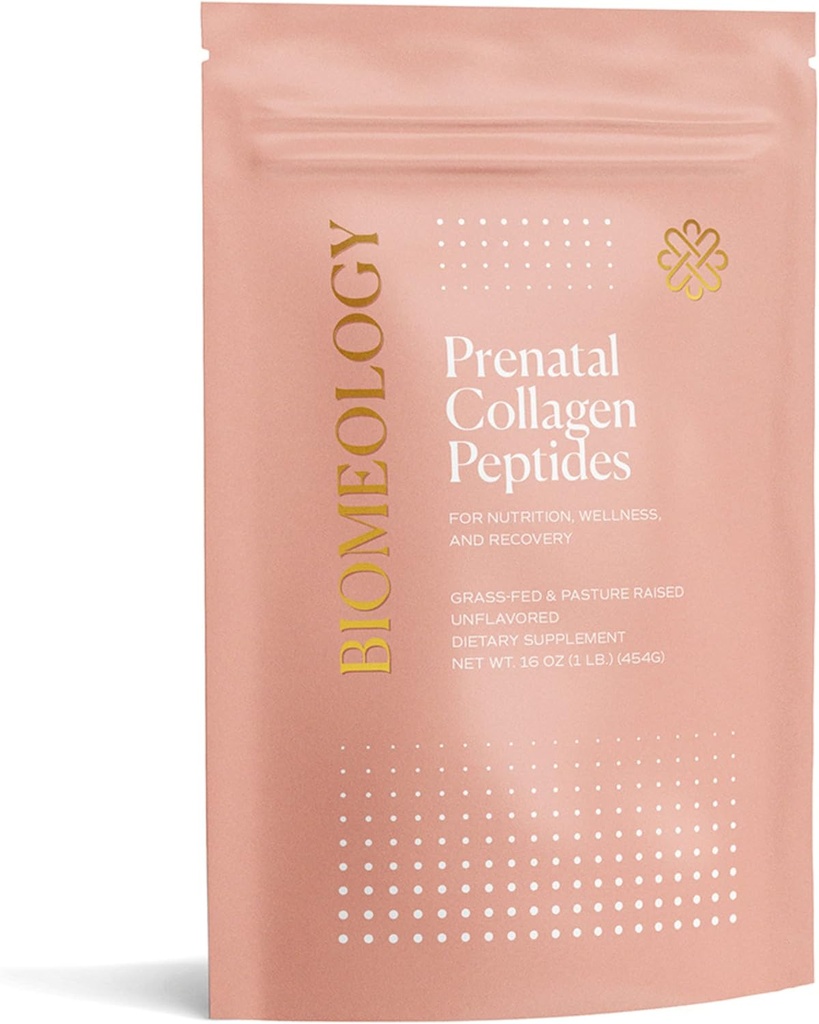 Prenatal Collagen Peptides - Grass-Fed Collagen Protein, with Glycine & Amino Acids for Pregnancy & Postpartum - Help Digestion, Immune Health, Pelvic Floor, & Postpartum Recovery (16 oz.) 2