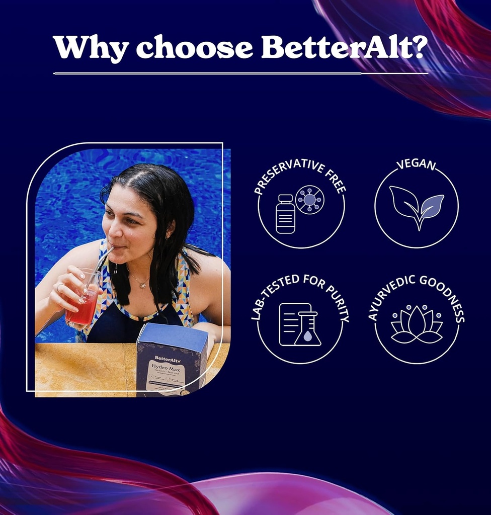 Better Alt Hydromax Fast Hydration Electrolyte Powder Packets, Sour Candy, Hydration Drink with Quick Absorbstion, 30 Single-Serving Powder Packets 4