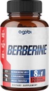 agobi 120 Capsules - Berberine Supplement with Ceylon, Milk Thistle, Turmeric, Elderberry & Black Pepper - 4 Month Supply 2