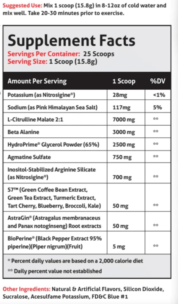Pumpageddon, Non Stim Pre-Workout Powder, Explosive Workouts, Insane Endurance, Skin Splitting Pumps, Veteran Owned and Operated, Packaging May Vary (25 Servings, Peach Rings) 3
