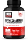 FORCE FACTOR Bovine Colostrum Capsules Supplement with Immunoglobulin and Lactoferrin to Support Gut Health & Immunity, Hormone & Antibiotic-Free, Made in The USA, Premium Quality, 120 Capsules 2