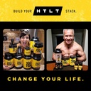 HTLT Hardcore Stim Pre-Workout Powder 11.57 Oz, 250mg Caffeine | 350mg Eria Jarensis Extract | 600mg DMAE (Grape) 4