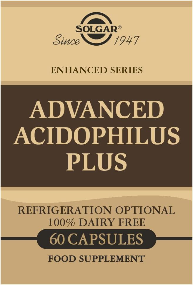 Solgar Advanced Acidophilus Plus, 60 Vegetable Capsules - Supports Healthy Intestinal Flora - 500 Million Microorganisms Per Serving - Gluten & Dairy Free - Vegetarian - 60 Servings 2