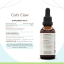 Cat's Claw B60 Alcohol-Free Herbal Extract Tincture, Super-Concentrated Cat's Claw (Uncaria Tomentosa) (2 fl oz) 4