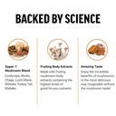 Force Factor Modern Mushrooms Soft Chews, Mushroom Supplement with Lions Mane, Turkey Tail, & Cordyceps to Support Energy, Immunity, & Digestion, Cinnamon Roll, 180 Soft Chews, 3-Pack 4