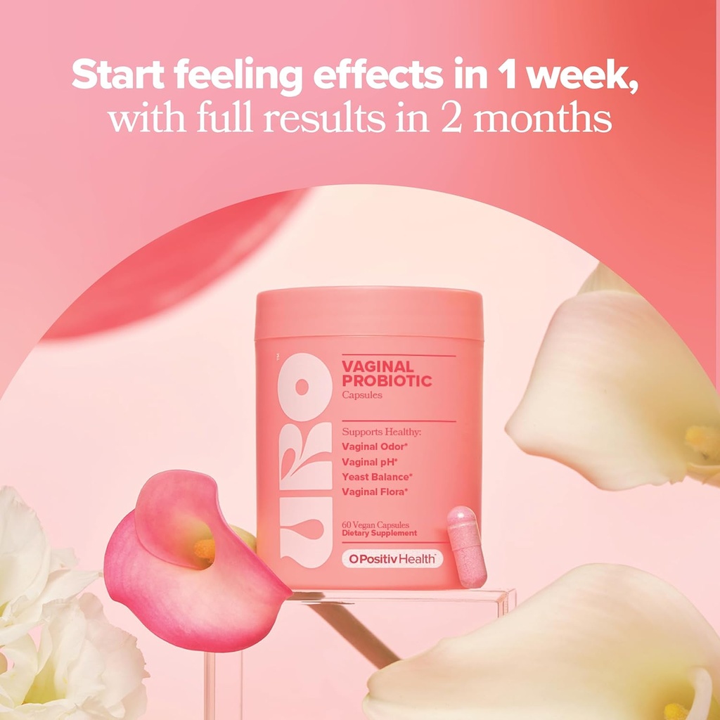 URO Vaginal Probiotic and URO Intimate Deodorant Bundle 5